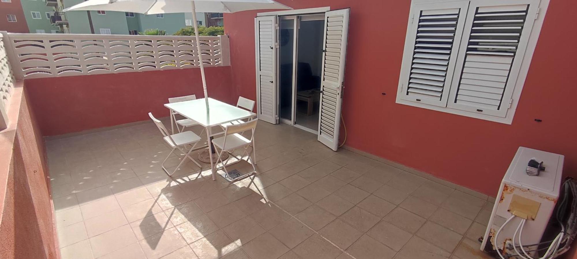 Apartamento Terraza Del Sol Con Piscina En กันเดลาเรีย ภายนอก รูปภาพ