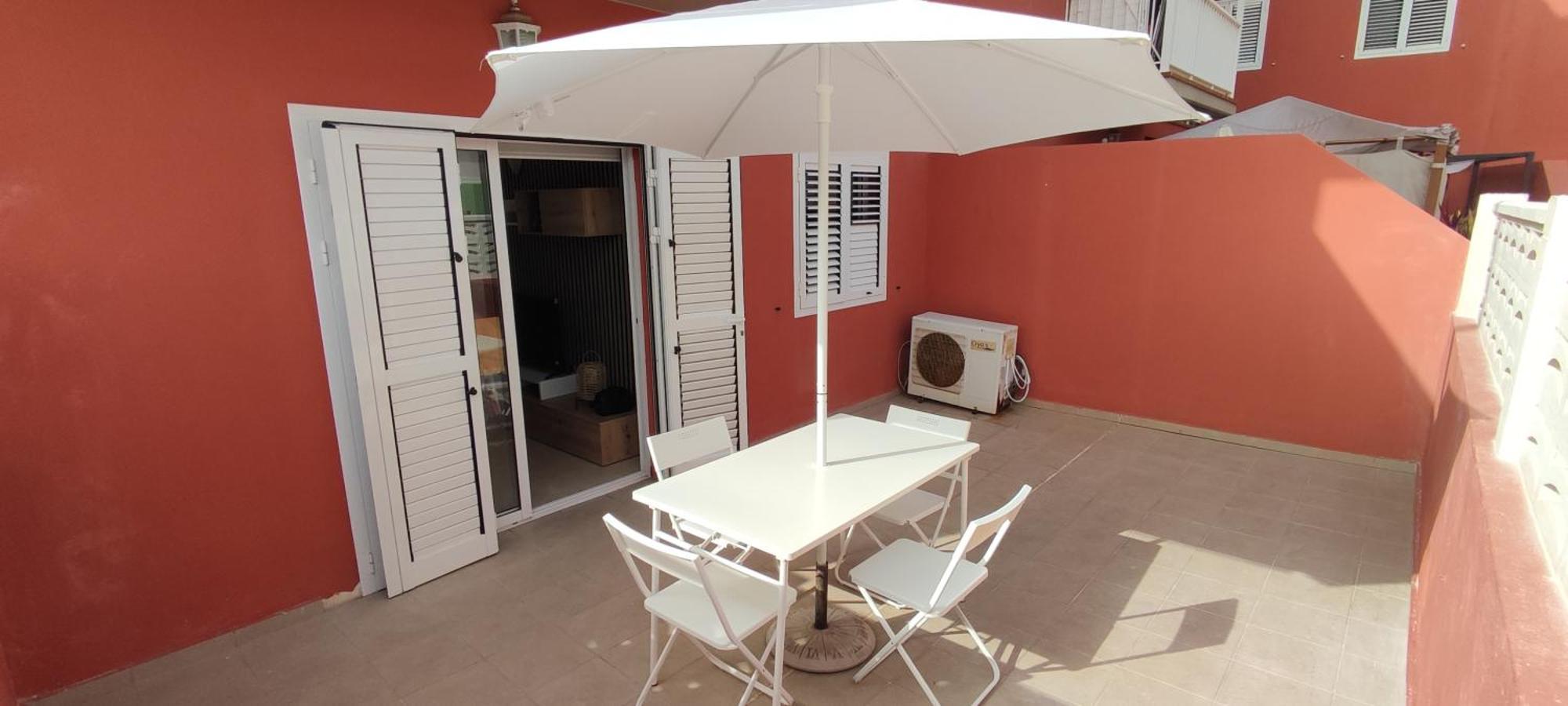 Apartamento Terraza Del Sol Con Piscina En กันเดลาเรีย ภายนอก รูปภาพ
