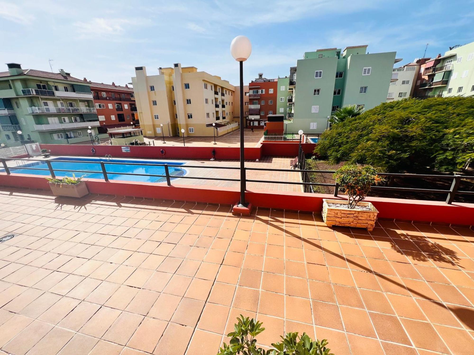 Apartamento Terraza Del Sol Con Piscina En กันเดลาเรีย ภายนอก รูปภาพ