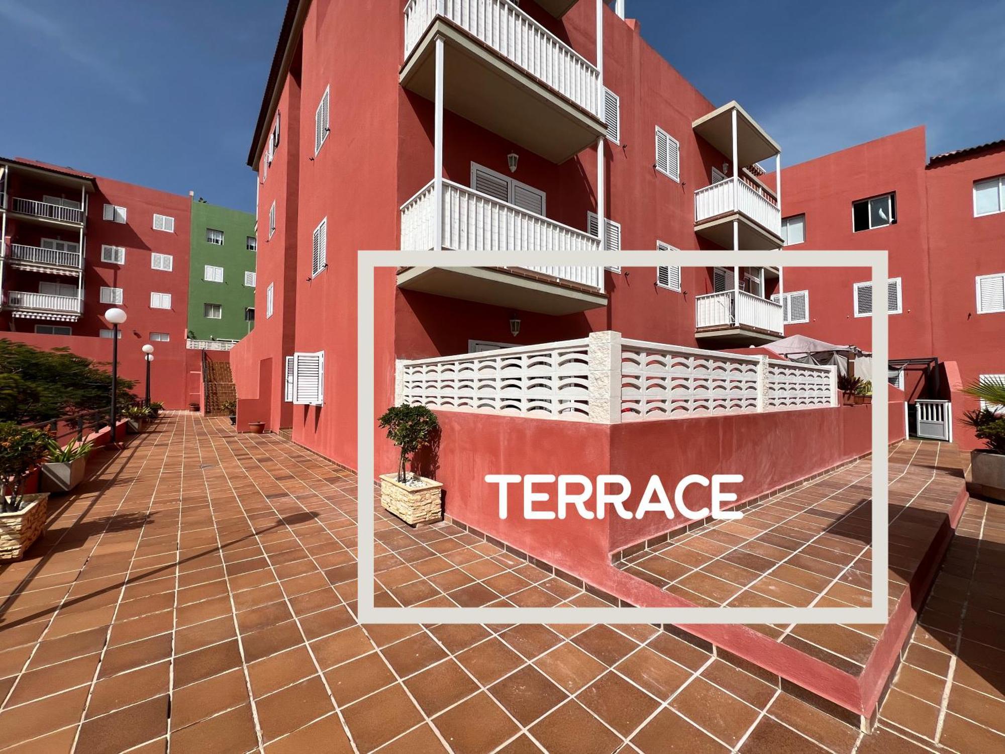 Apartamento Terraza Del Sol Con Piscina En กันเดลาเรีย ภายนอก รูปภาพ